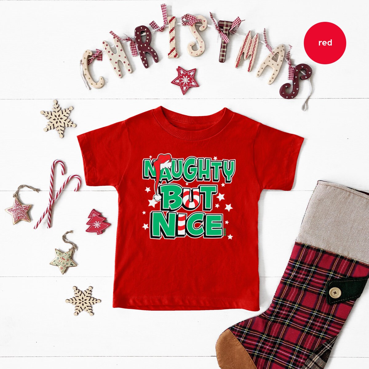 Naughty Nice Shirt, Cute Christmas Shirt, Holiday Shirt, Funny Christmas Shirt, Christmas 2022 Shirt, Happy Holla Days, Gift Xmas, Fall Tee - Fastdeliverytees.com