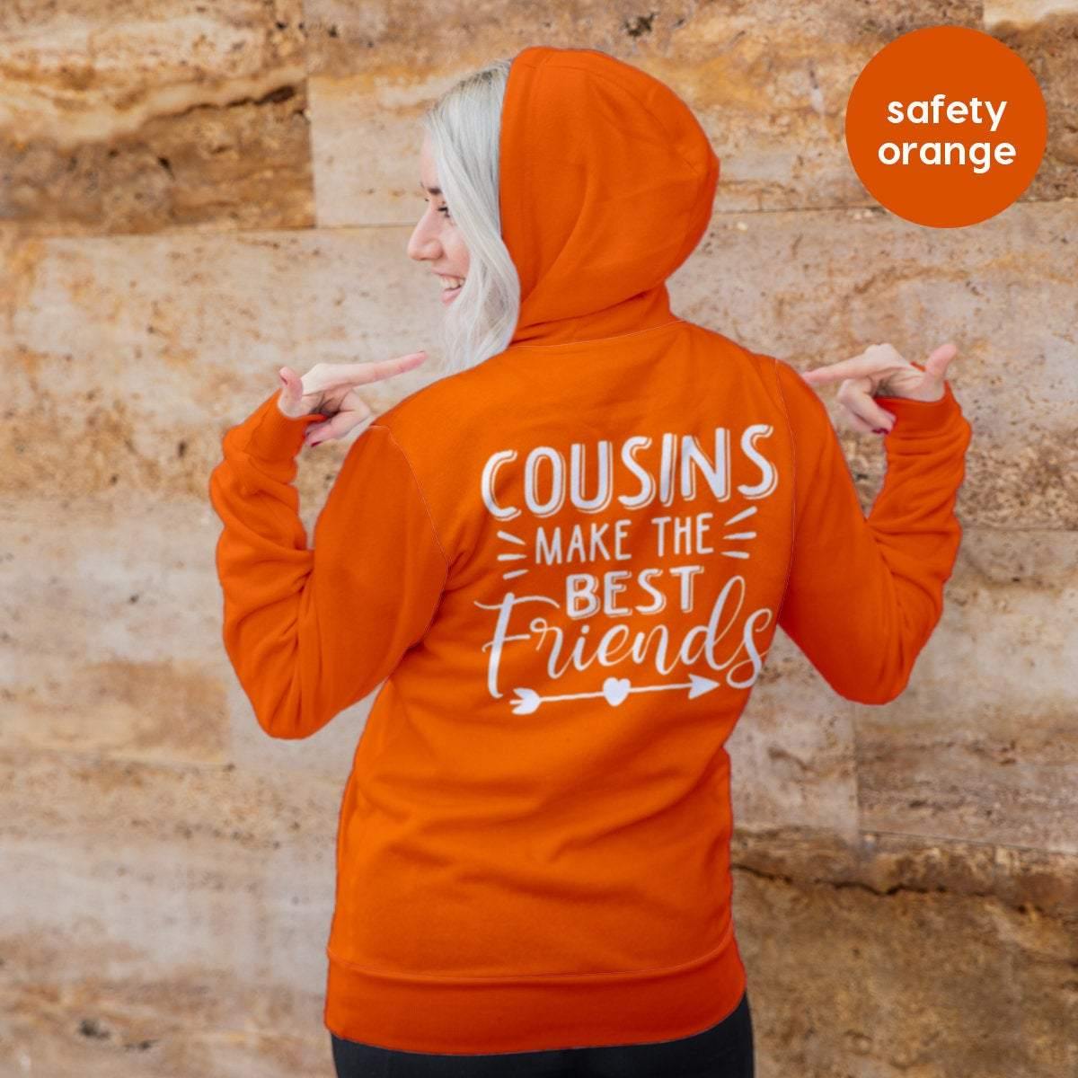 Crazy Cousin Crew Hoodie, Cousin Hoodie, Cousin Squad Hoodie, Gift For Cousin, Family Hoodies, Christmas Cousin Gift, Matching Family Hoodie - Fastdeliverytees.com