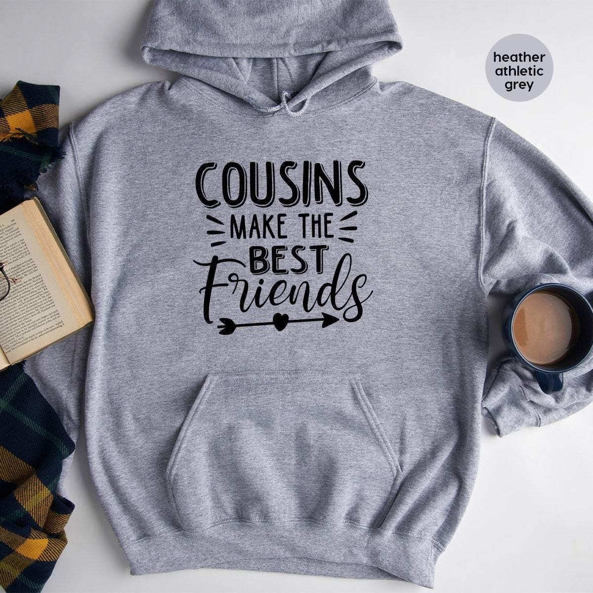 Crazy Cousin Crew Hoodie, Cousin Hoodie, Cousin Squad Hoodie, Gift For Cousin, Family Hoodies, Christmas Cousin Gift, Matching Family Hoodie - Fastdeliverytees.com