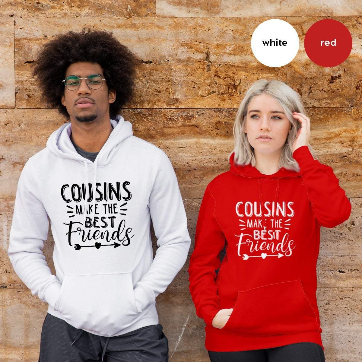 Crazy Cousin Crew Hoodie, Cousin Hoodie, Cousin Squad Hoodie, Gift For Cousin, Family Hoodies, Christmas Cousin Gift, Matching Family Hoodie - Fastdeliverytees.com