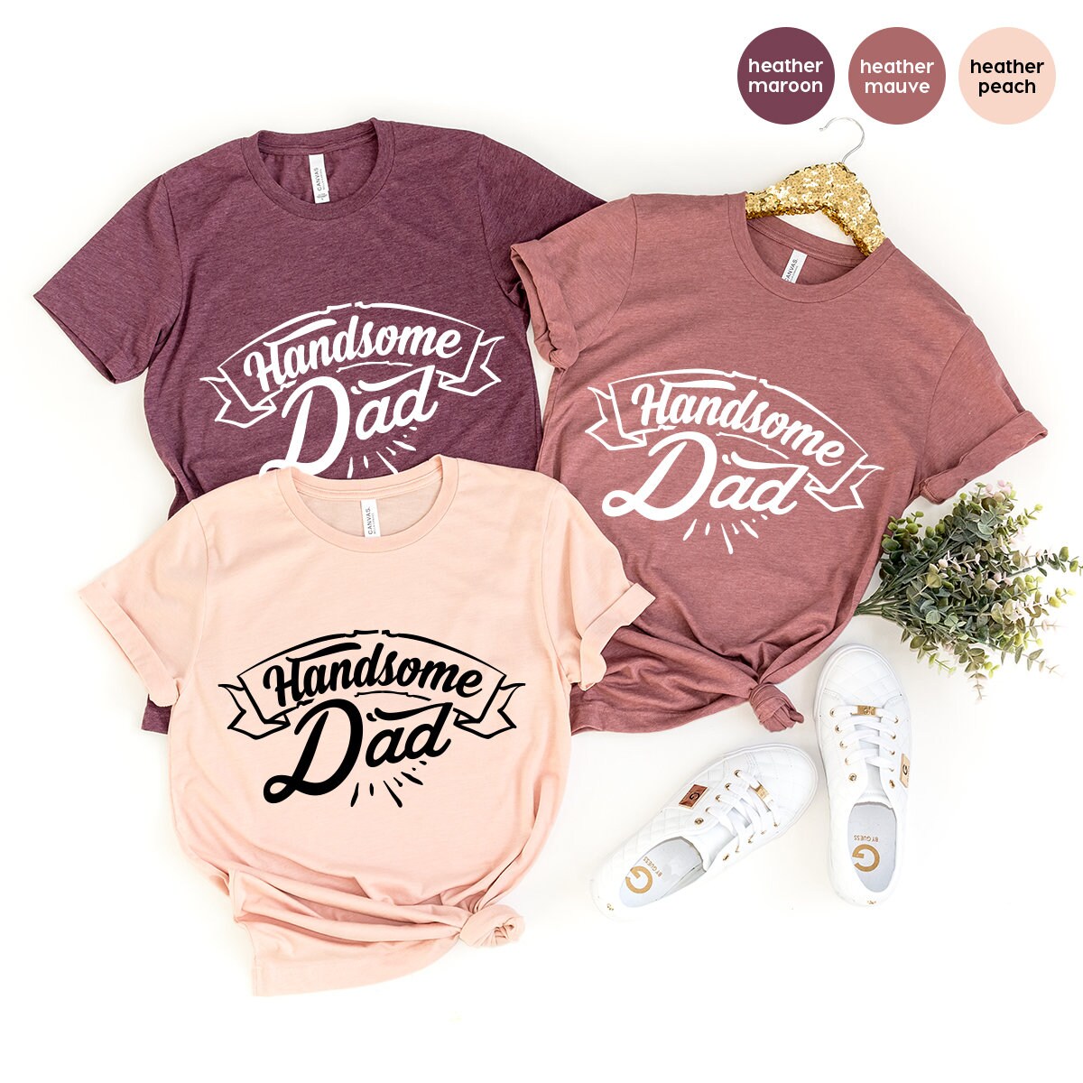 Handsome Dad Shirt, Daddy T Shirt, Dad Birthday Gift, Best Dad Shirt, Gift For New Dad, Funny Dad Shirt, Fatherhood Shirt, Dad Gift - Fastdeliverytees.com