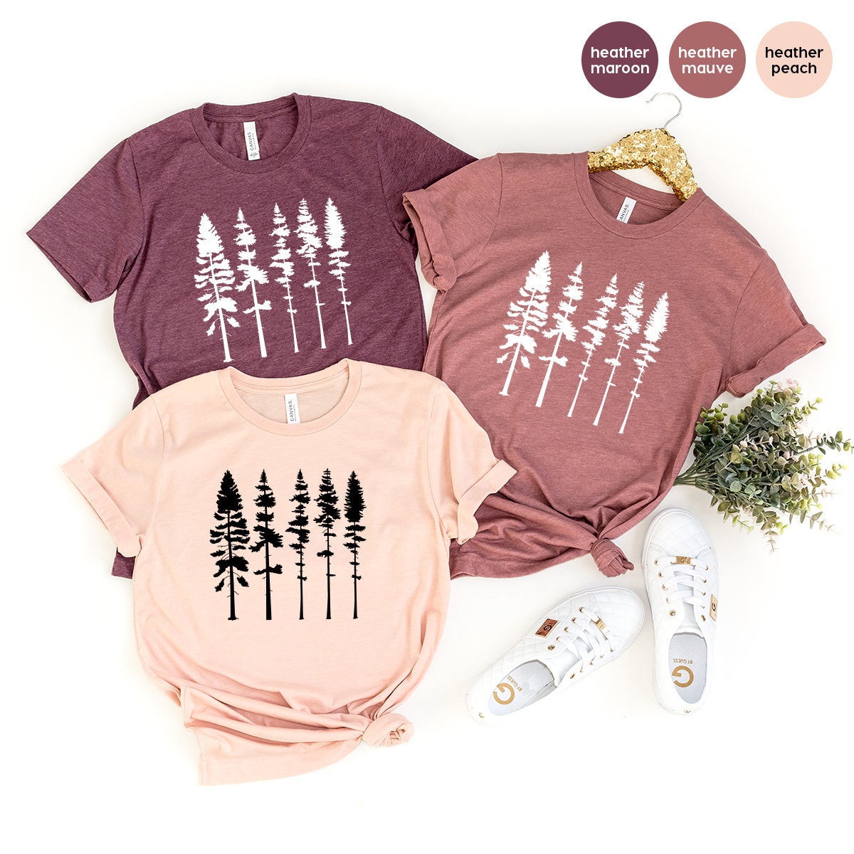 Pine Tree Shirt, Pine Tree T Shirt, Camping Shirt, Hiking Shirt, Adventure Shirts, Nature Lover Gift, Outdoors Shirt - Fastdeliverytees.com