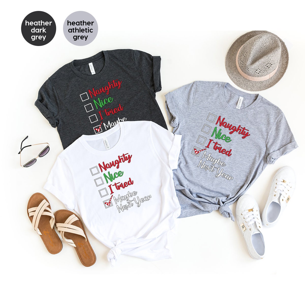 Maybe Next Year Shirt, Christmas Shirt, Christmas 2022 Shirt, Christmas Gift, Santa Claus Shirt, Funny Christmas Shirt, Merry Christmas Tee - Fastdeliverytees.com