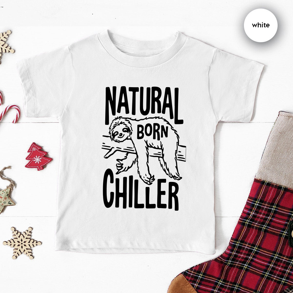 Sloth Lover Youth, Funny Sloth Youth, Natural Born Chiller, Animal Chill Tee,Gift For Sloth Lover, Adorable Animal Youth,Cute Sloth Youth - Fastdeliverytees.com