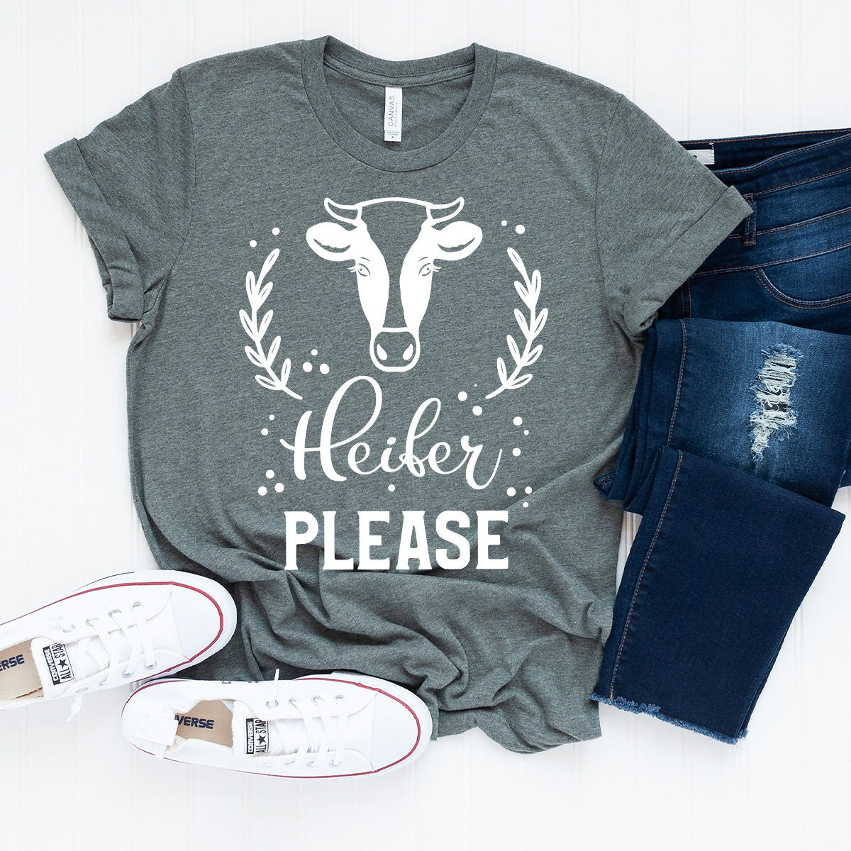 Heifer T-Shirt, Heifer Please Shirt, Cow T Shirt, Country Shirt, Barn Life Shirt, Cow Lover Shirt, Farmer Shirt, Southern Tee, Cow Girl Gift - Fastdeliverytees.com