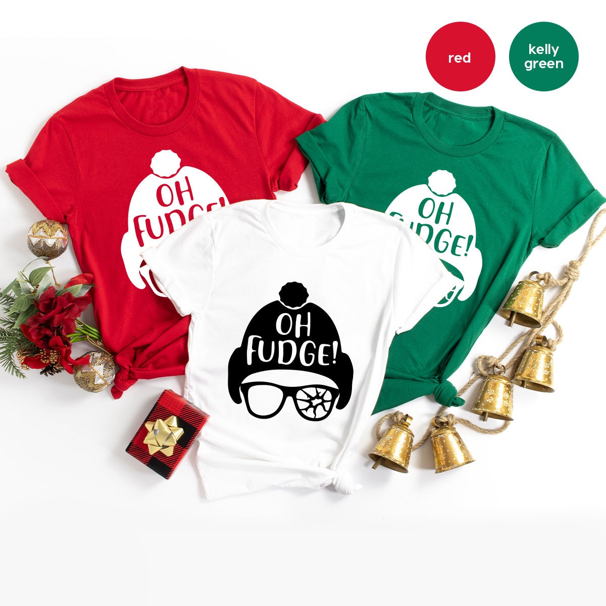 Funny Christmas Shirt, Oh Fudge Shirt, Christmas T Shirt, Christmas Vacation Shirt, Holiday Shirt, Funny Holiday Tee, Christmas Gift - Fastdeliverytees.com