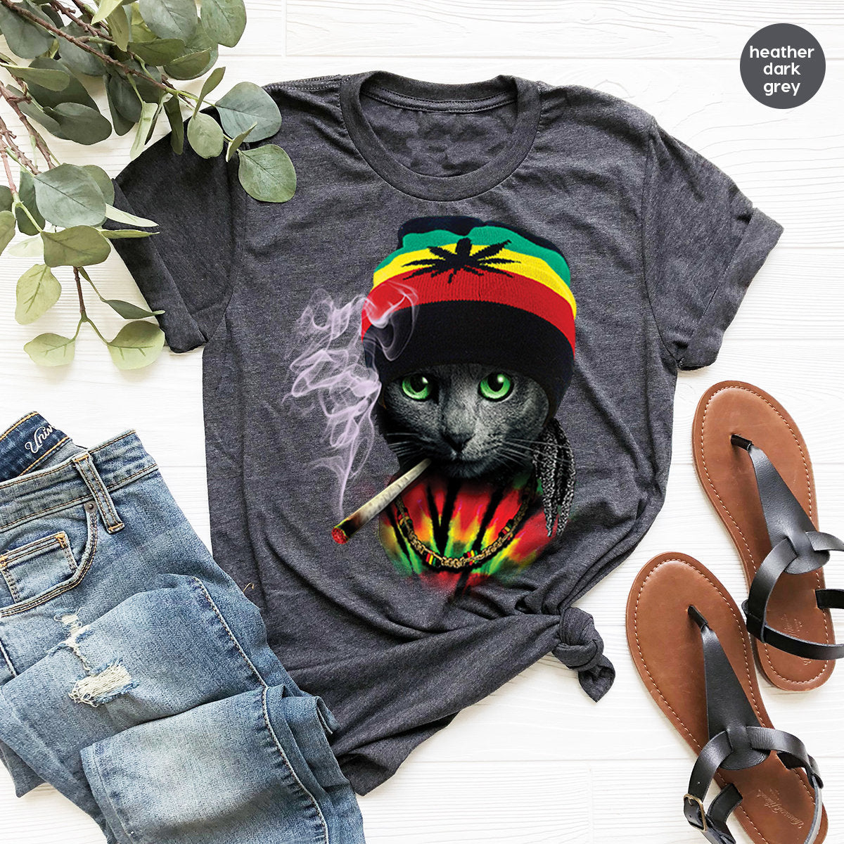 Funny Cat Shirt,Marıjuana Shirt,Weed Shirt,Pothead Cat Shirt,Cat Lovers Shirt,Cannabis Shirt,Stoner Shirt,Weed T Shirt,Coolest Cat Shirt - Fastdeliverytees.com