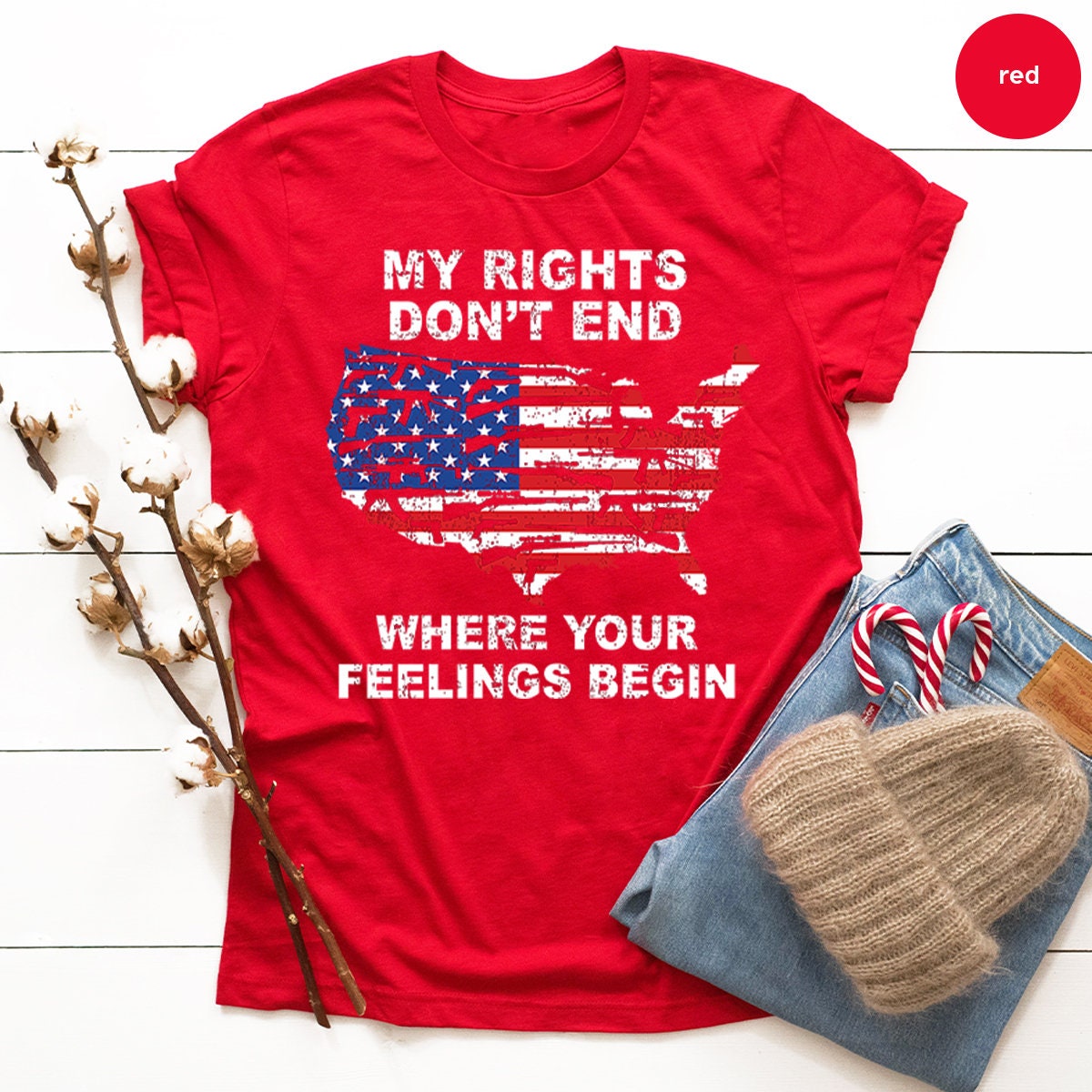 Shirt With Sayings,My Rights Don't End Where Your Feelings Begin Shirt,Gun Owner Shirt,Patriotic T Shirt,Veteran Shirt,Political T Shirt - Fastdeliverytees.com