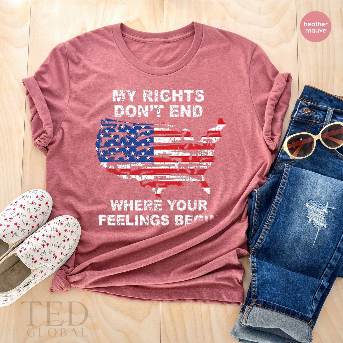 Gun T Shirt,Gun Lover Shirt,Gun Rights Shirt,Gun Owner T Shirt,My Rights Don't End Where Your Feelings Begin Shirt,Dad Shirt,Patriotic Shirt - Fastdeliverytees.com