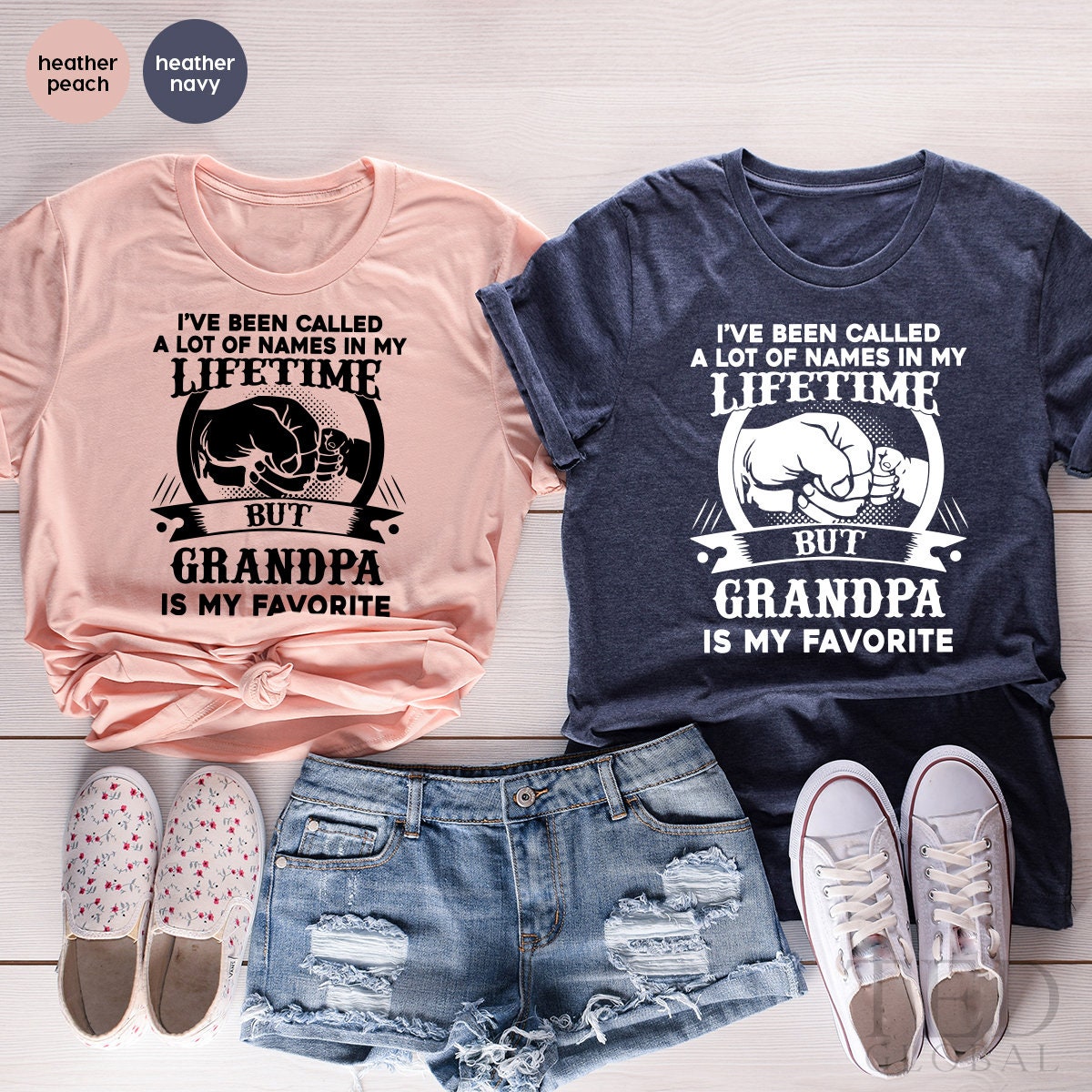Best Papaw T-Shirt,Awesome Grumpy Gift,I've Been Called A Lot Of Names In My Life Time Grandpa Is My Favorite TShirt,Grampa Birthday Tee - Fastdeliverytees.com