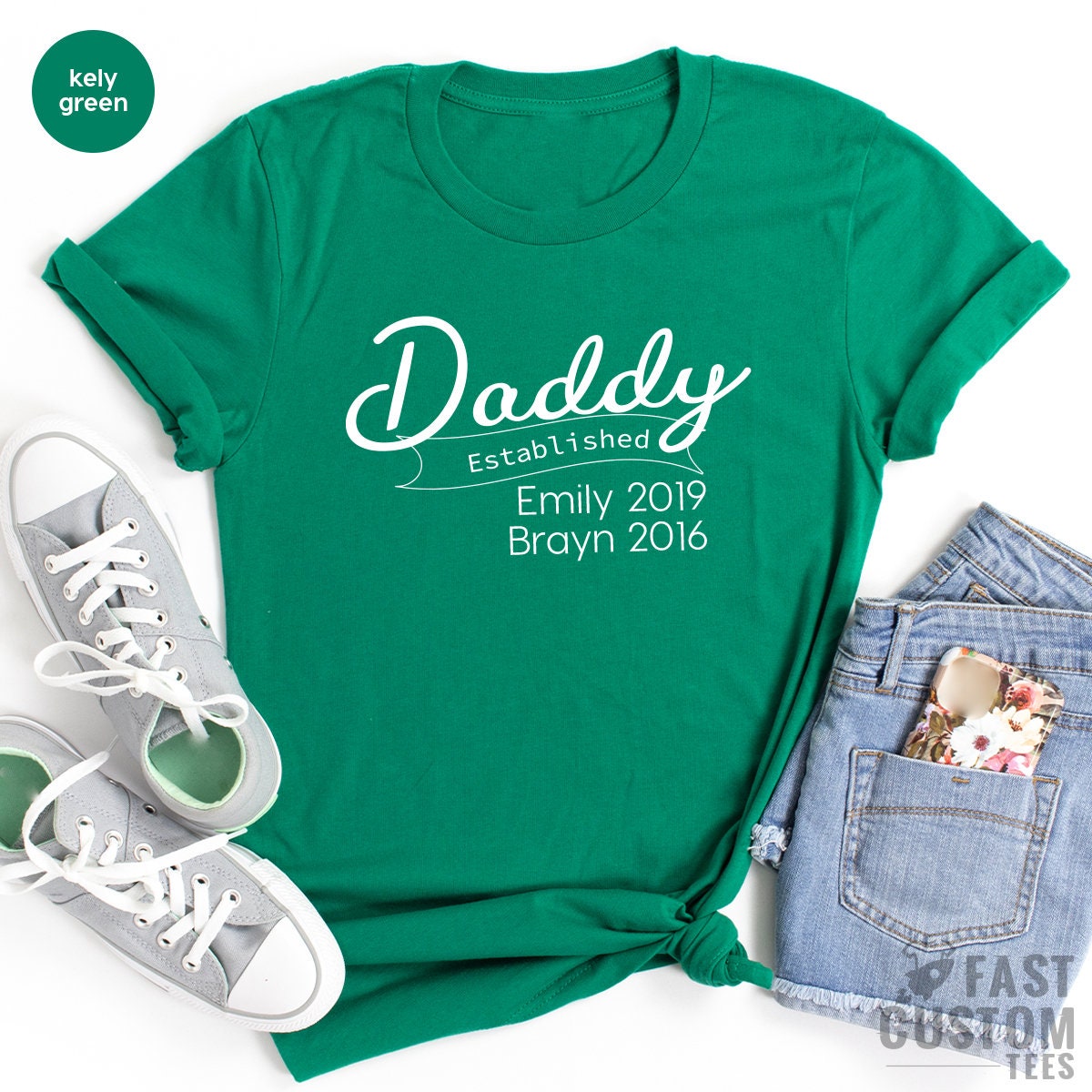 Custom Dad Shirt, Daddy Gift, Dad T Shirt, Dad TShirt, Father's Day Gift, Dad Birthday Shirt, Dad Birthday Gifts, Best Dad T Shirt, Dad Gift - Fastdeliverytees.com