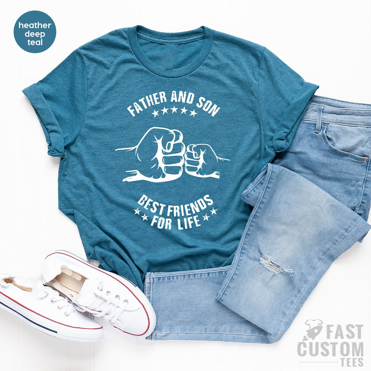 Dad And Son Shirt, Best Father TShirt, Father And Son Best Friends For Life, Dad Shirt, Daddy T Shirt, Dad T-Shirt, Father's Day Gift - Fastdeliverytees.com