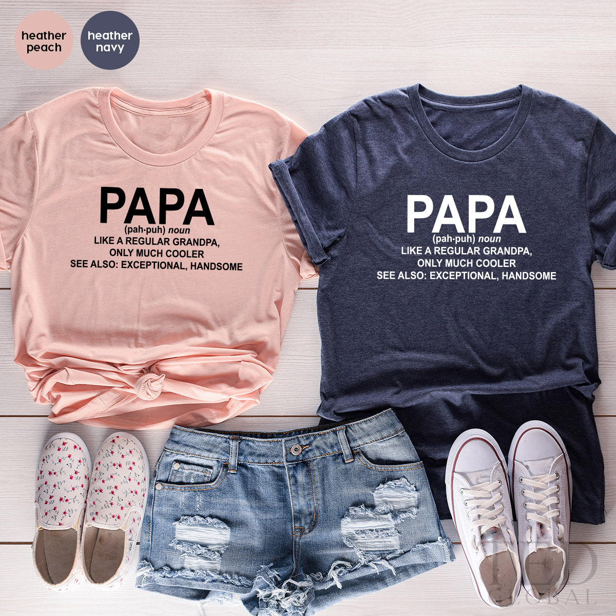 Papa T Shirt, Best Dad T-Shirt, Handsome Grandpa Tshirt, Fathers Day Gifts, ,Cool Grandfather Shirt, Papaw Gift - Fastdeliverytees.com