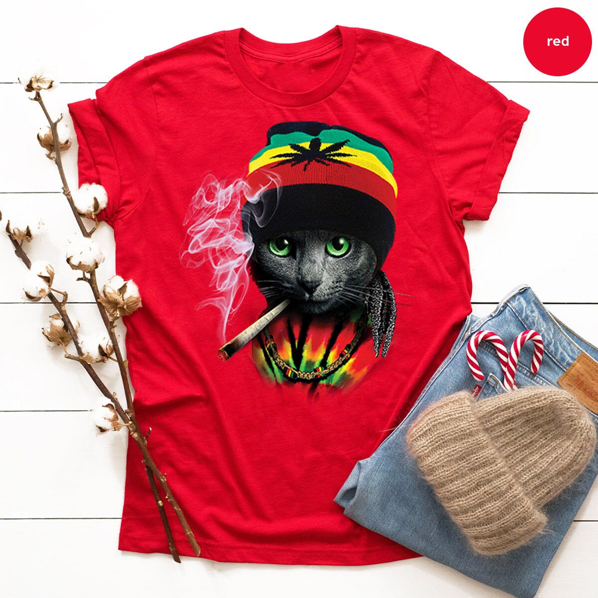 Funny Cat Shirt,Marıjuana Shirt,Weed Shirt,Pothead Cat Shirt,Cat Lovers Shirt,Cannabis Shirt,Stoner Shirt,Weed T Shirt,Coolest Cat Shirt - Fastdeliverytees.com