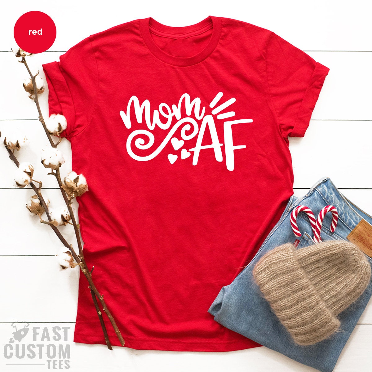 Cute Mama T-Shirt, Mom Af T Shirt, Mothers Day Shirt, Mom Life Tshirt, Mom To Be Shirts, Pregnancy Reveal Gifts, New Mommy Shirt, Mommin Tee - Fastdeliverytees.com