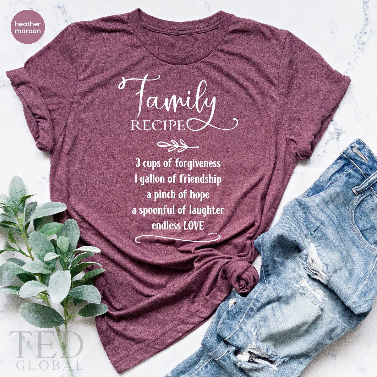 Family Reunion Shirts, Family Recipe Shirt, Thanksgiving Shirts, Christian T-Shirt,  Family Matching TShirt,  Spiritual T Shirt - Fastdeliverytees.com