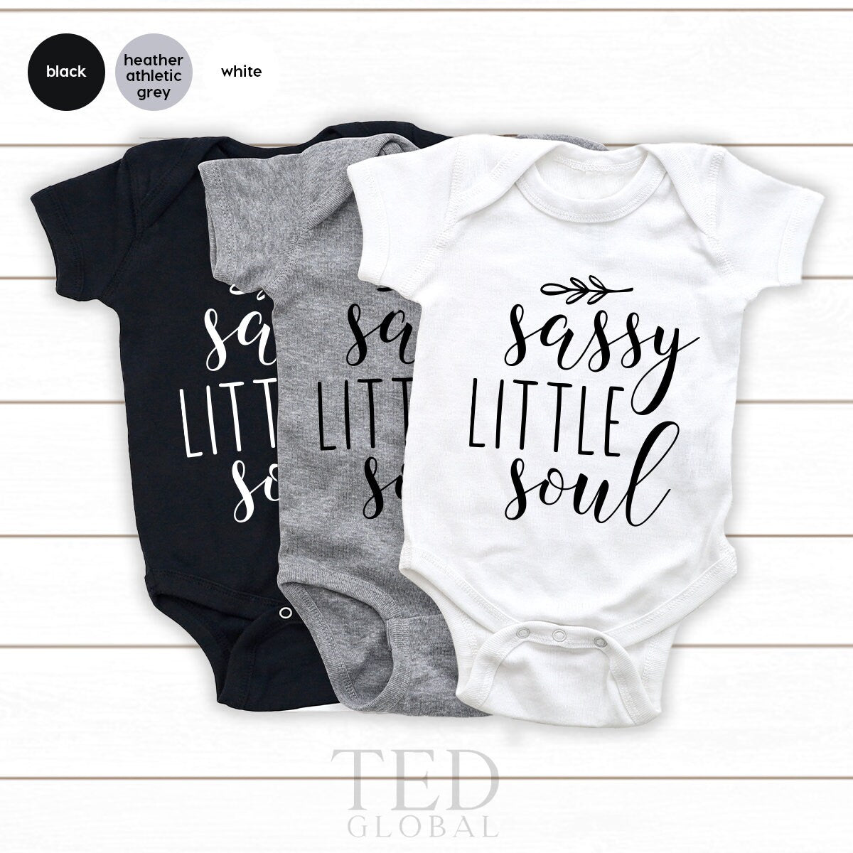 Funny Baby Shower T Shirt, Cool Kids Tshirt, Sassy Little Soul T-Shirt, Cute Newborn Bodysuit, Baby Girl Tops, Girls Graphic Tees - Fastdeliverytees.com