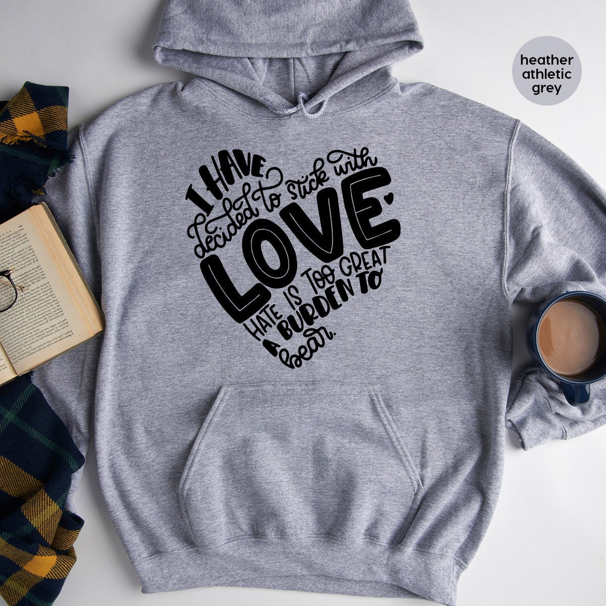 Positive Shirt, MLK Quote Shirt, Love Shirt, Equality Shirt, Civil Rights Tee, Black History Shirt, I Have Decided To Stick With Of Love Tee - Fastdeliverytees.com