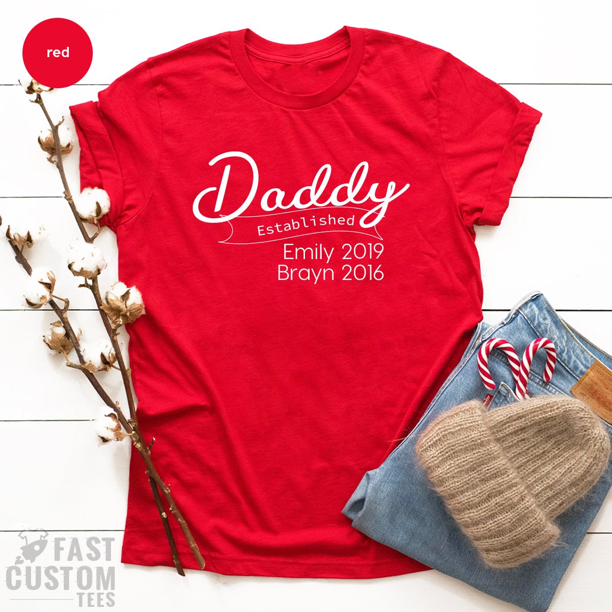 Custom Dad Shirt, Daddy Gift, Dad T Shirt, Dad TShirt, Father's Day Gift, Dad Birthday Shirt, Dad Birthday Gifts, Best Dad T Shirt, Dad Gift - Fastdeliverytees.com