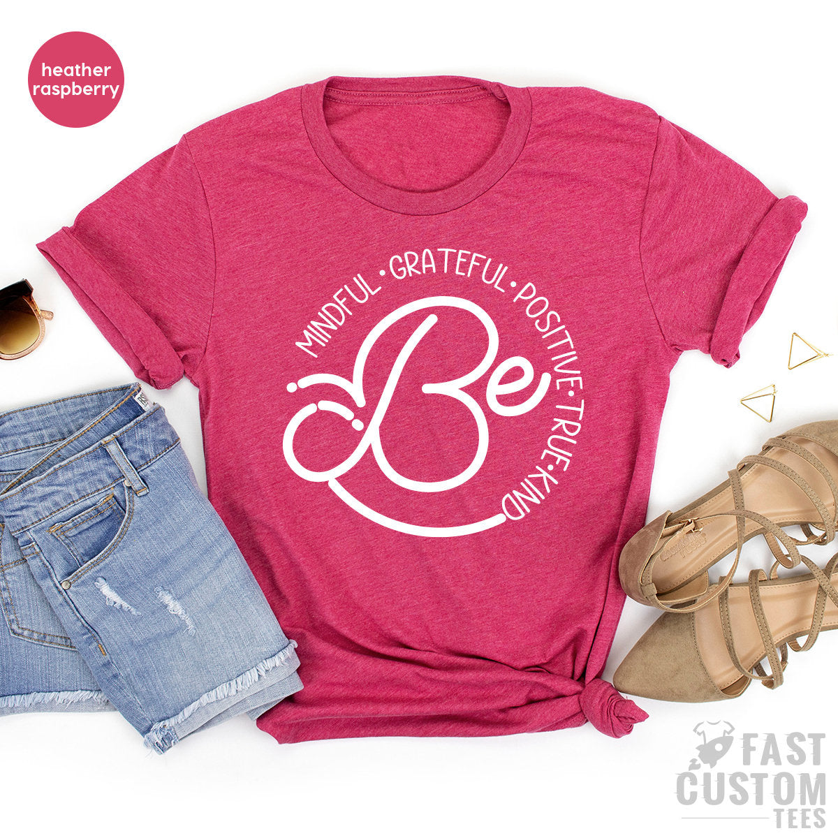 Kindness T Shirt, Inspirational T-Shirt, Positive Shirt, Positive Thinking Tee, Kindful Shirts, Kindful GIfts, Happiness Shirt - Fastdeliverytees.com