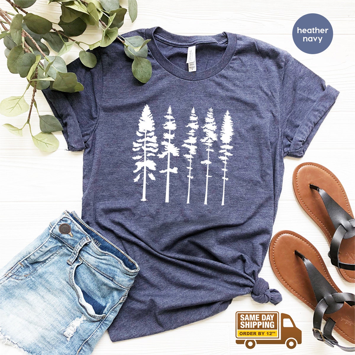 Pine Tree Shirt, Pine Tree T Shirt, Camping Shirt, Hiking Shirt, Adventure Shirts, Nature Lover Gift, Outdoors Shirt - Fastdeliverytees.com