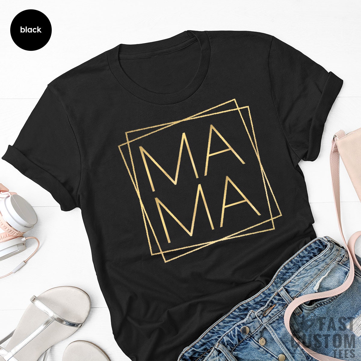 Mama T-Shirt, Mothers Day Shirt, Cute Mommy T Shirt, New Mom Shirt, Cool Womens Shirt, Pregnancy Gift, Mom To Be Shirt, Gift For Her - Fastdeliverytees.com