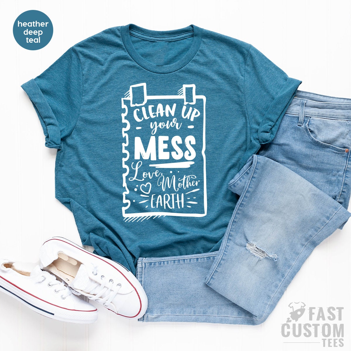 Earth Mother TShirt, Recycling T Shirt, Earth Days T-Shirt, Save Our Planet Shirt, Environment Shirt, Protest Tees, Cool Activist Gift - Fastdeliverytees.com
