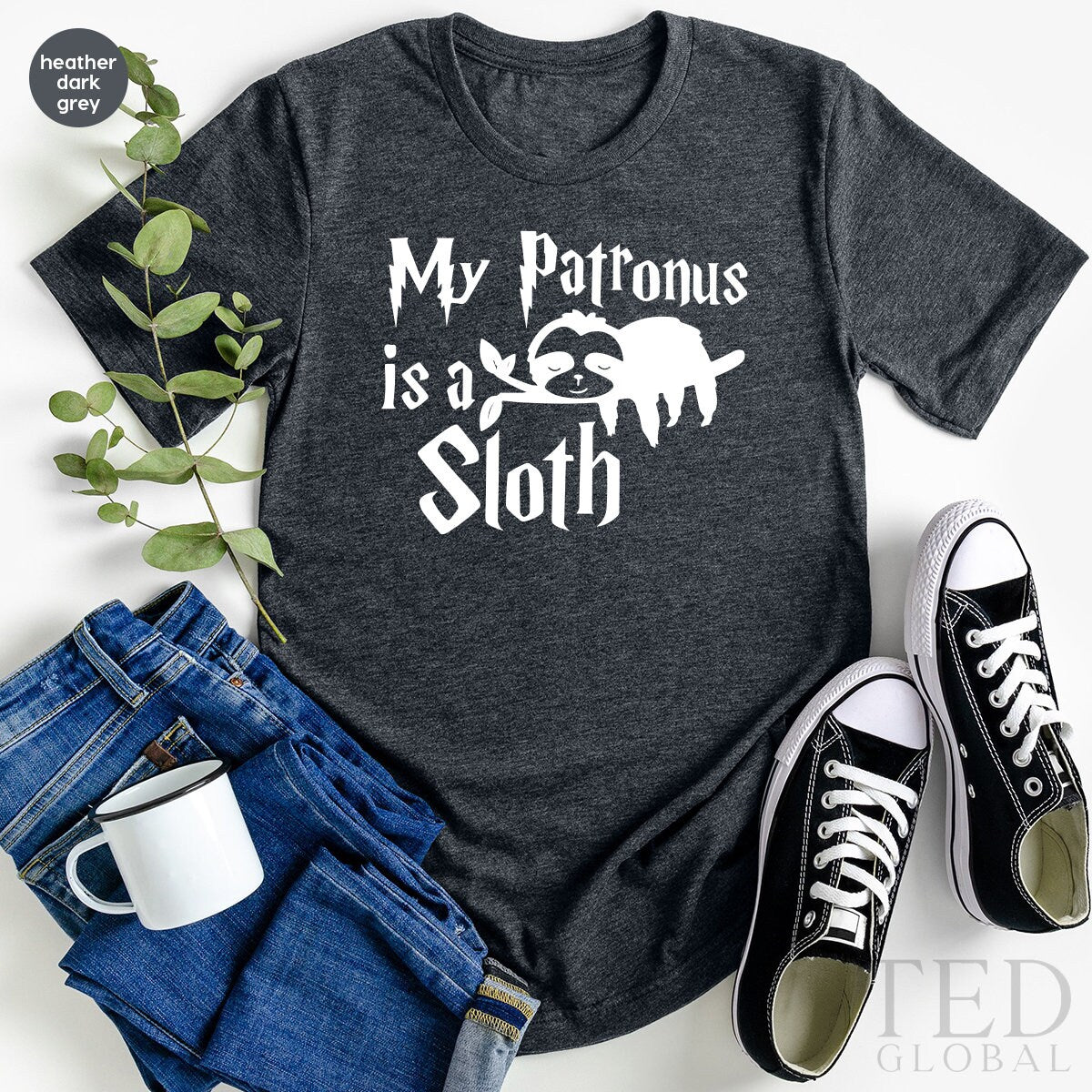 Funny Sloth Tshirt, Sloth Lover Shirt, Potter Sloth Shirt, My Patronus Is Sloth Shirt, Lazy Days T Shirt, Funny Animal Tees, Humorous Shirt - Fastdeliverytees.com