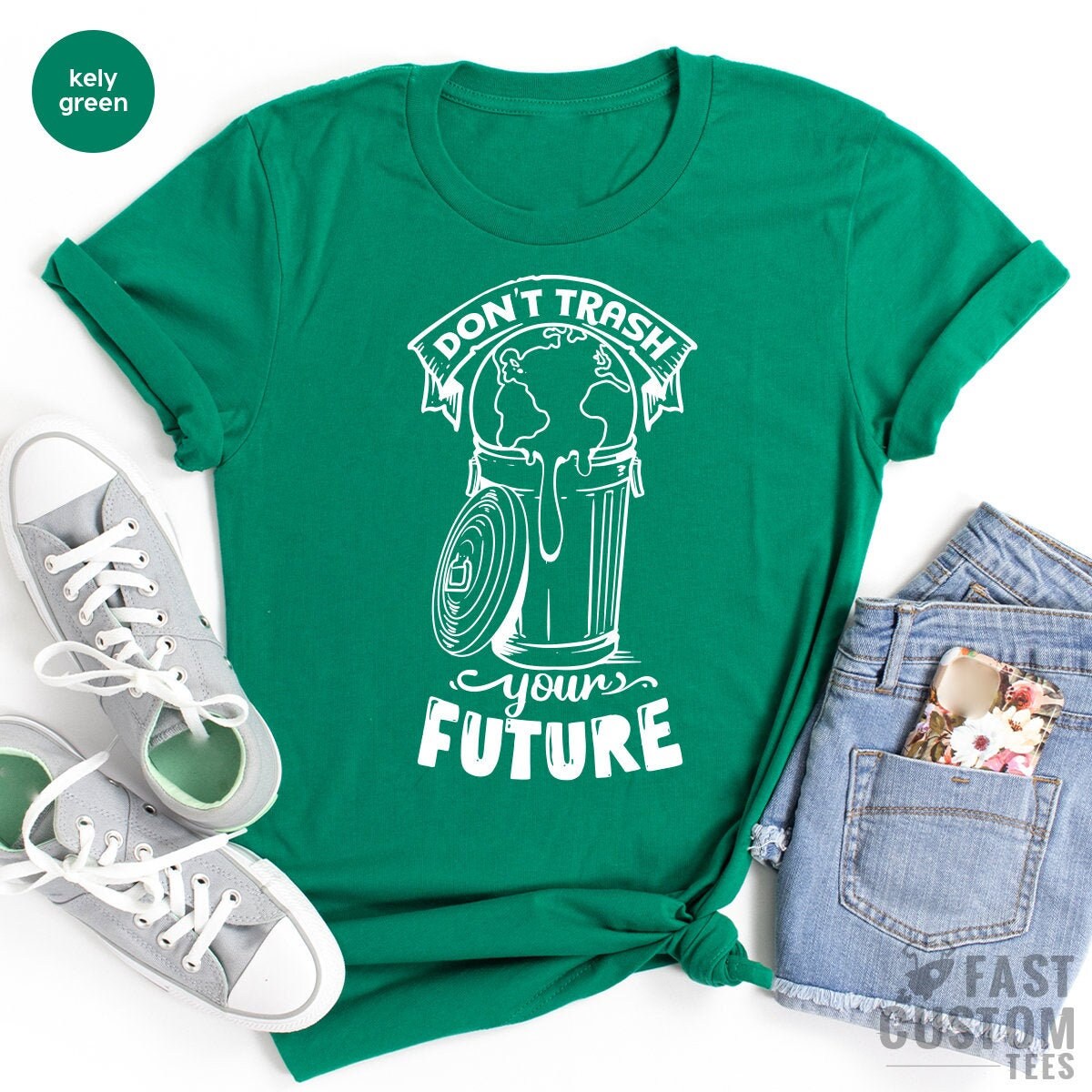 Environmental T-Shirt, Recycling T-Shirt, Nature Lover T Shirt, Climate Change Shirt,  Earth Days T Shirt, Cool Activists Gift, Teacher Tees - Fastdeliverytees.com