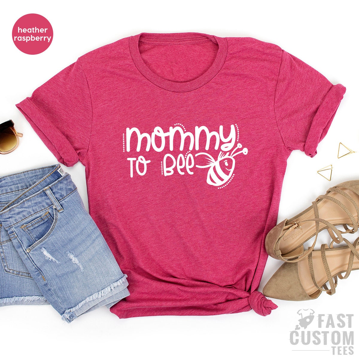 Mama Tee: New Mom Gift, Pregnancy Reveal Shirt