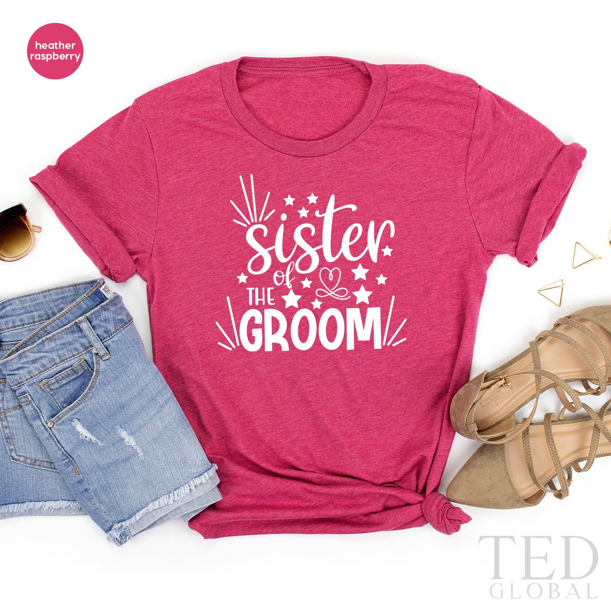 Sister Of Groom Shirt, Groomsmaid Shirt, Groom Team TShirt, Bridal Party Groom Sister T Shirt, Future Sister In Law Gift, Sister Wedding Tee - Fastdeliverytees.com