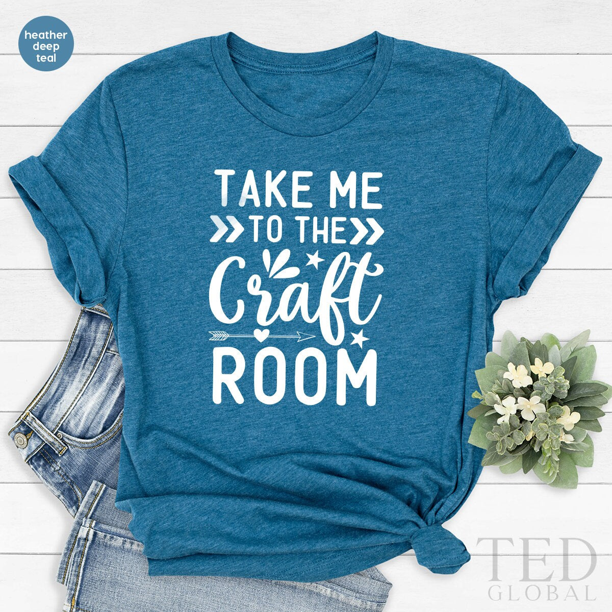 Funny Craft T-Shirt, Crafting T Shirt, Mothers Day Shirt, Crafter Shirt, Craft Room TShirt, Shirt For Crafter Mom, Art Teacher Shirt - Fastdeliverytees.com