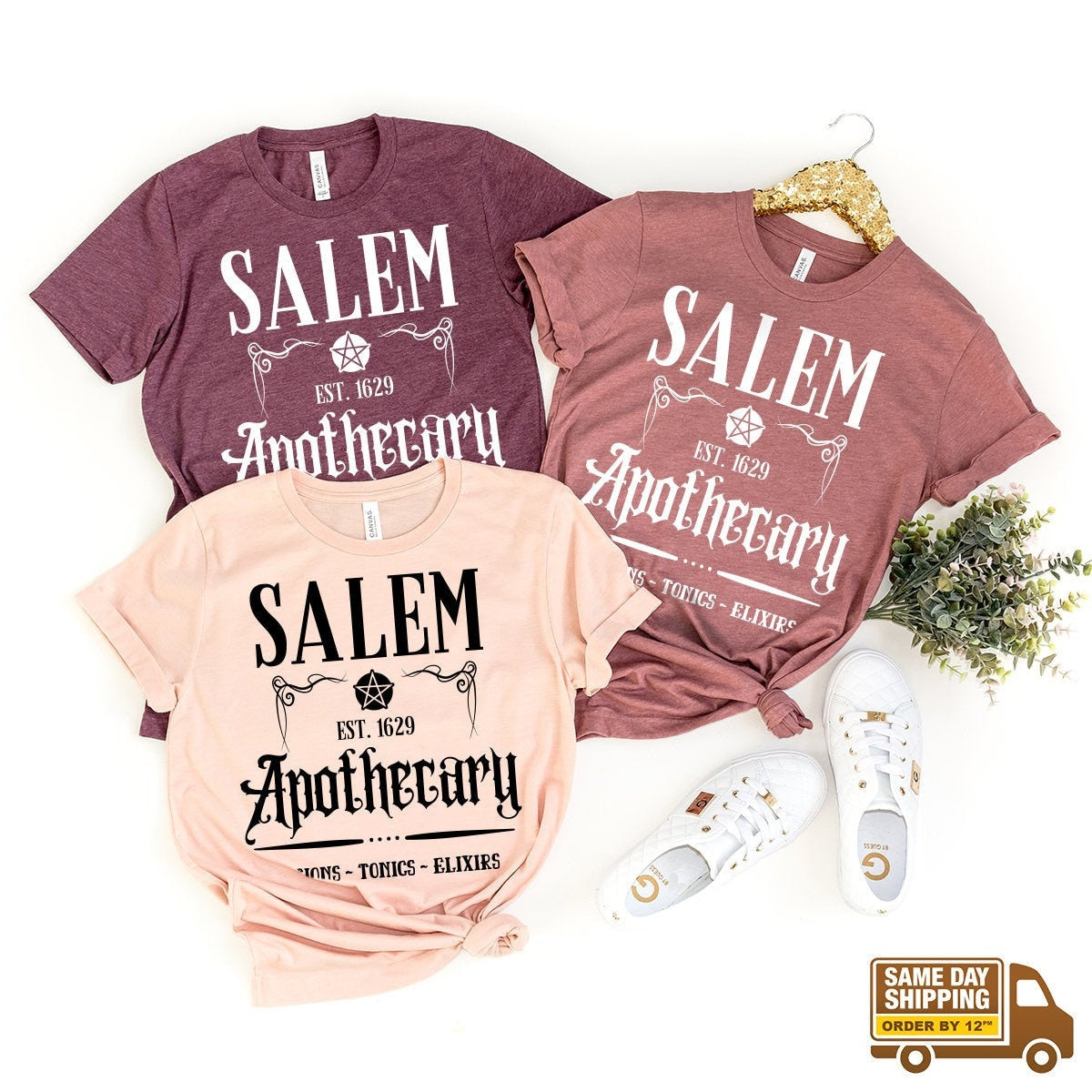 Salem Apothecary T-Shirt, Halloween Apothecary Tshirt, Witch Sisters Shirt, Salem Witch Shirt, Whitch Clothing, Funny Halloween Shirt - Fastdeliverytees.com