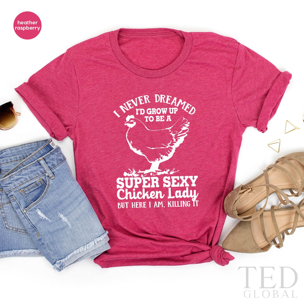 Funny Chicken T Shirt, Chicken Farmer Shirt, Chicken Lady T-Shirt, Chicken TShirt, Sassy  Chicken Tee , Chicken Mom Gifts - Fastdeliverytees.com