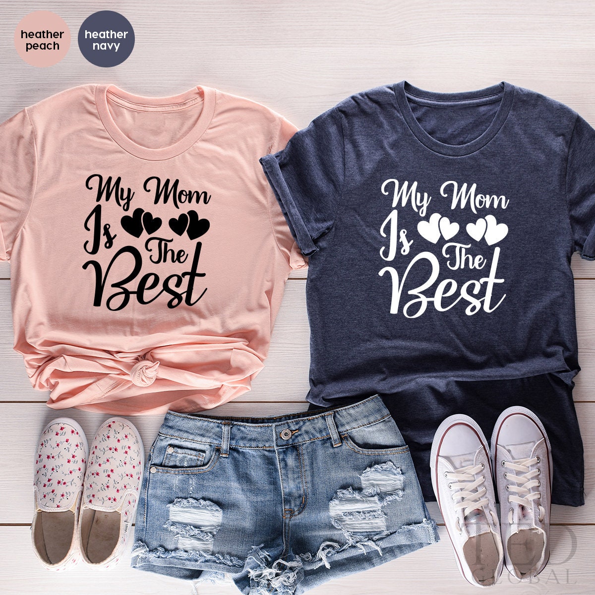 Best Mom TShirt, Mama T Shirt, Mommy T-Shirt, Cute Mom Shirt, Mothers Day Tee, Gift For Mama, My Mom IS The Best Shirts, Mama Birthday Gift - Fastdeliverytees.com