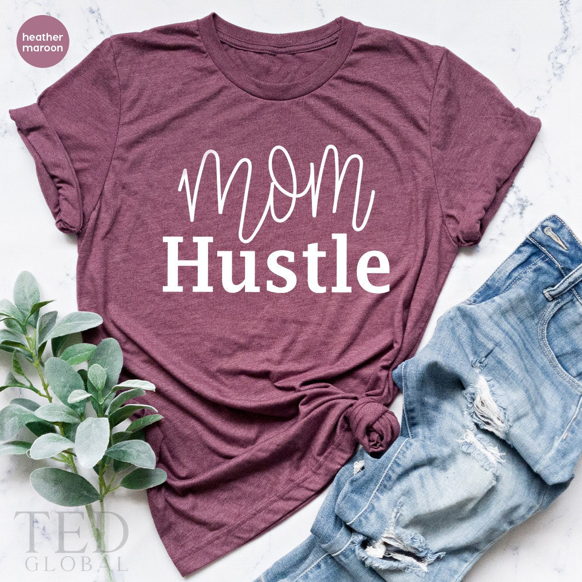 Mom Hustle TShirt, New Mom T-Shirt, Mothers Day T Shirt, Cool Mama Shirts, Mother Hustler Shirt, Cute Mommy Gift, Funny Mom  Tee - Fastdeliverytees.com