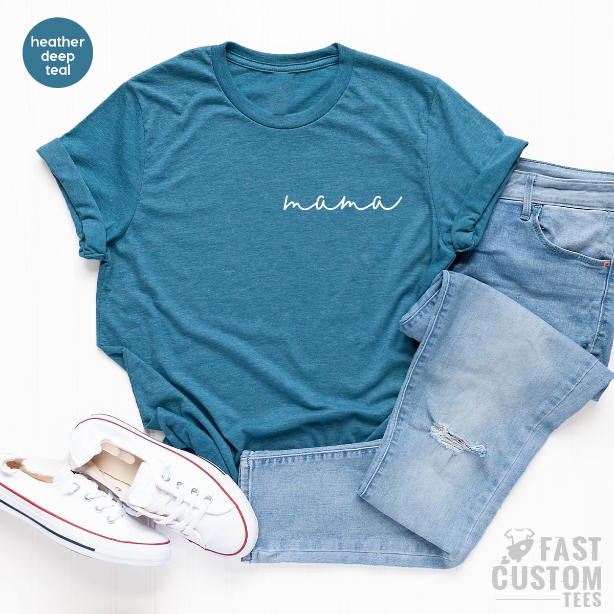 Mothers Day Shirt, Mom TShirts, Mama T Shirt, Best Mom T-Shirt, Favorite Mom Shirts, Mom Pocket T Shirt, Shirt For Mom, Minimalist Mom Shirt - Fastdeliverytees.com