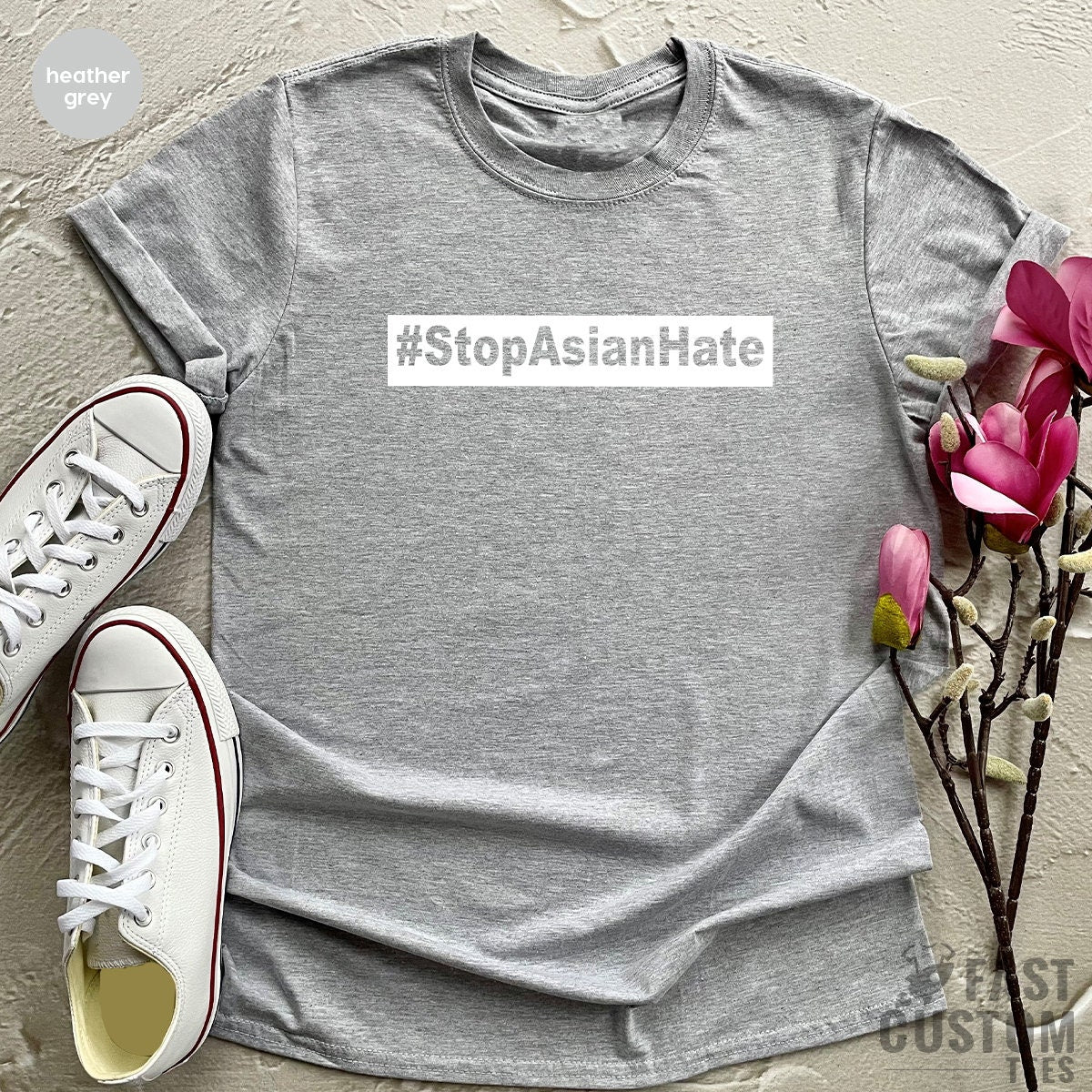 Stop Asian Hate Shirt, Asian Discrimination Shirt, AAPI Support TShirt, Asian American Solidarity T Shirt, Hate Is A Virus, Stop Racism Tee - Fastdeliverytees.com