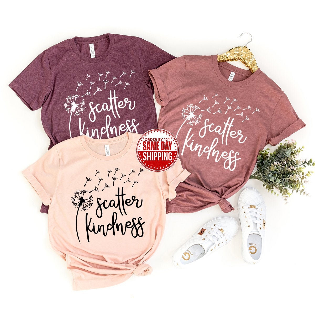 Scatter Kindness Shirt, Be Kind T-Shirt, Kindness Matters Shirt, Inspirational Shirt, Positive Vibes Shirt, Be Nice Tee, Kindness T Shirt - Fastdeliverytees.com