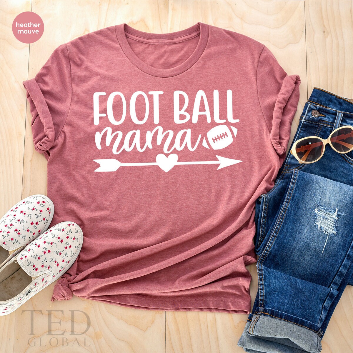 Football Mom TShirts, Football Mama T Shirt, Game Days Shirt, Cheer Mom Shirt, Football Team Shirt, Sports Mom Shirt, American Football Tee - Fastdeliverytees.com