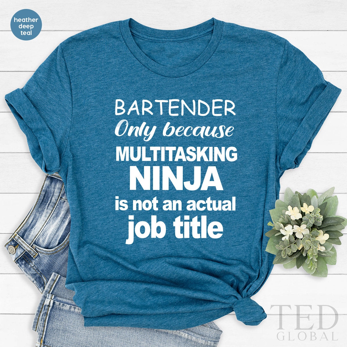 Funny bartender t shirts online