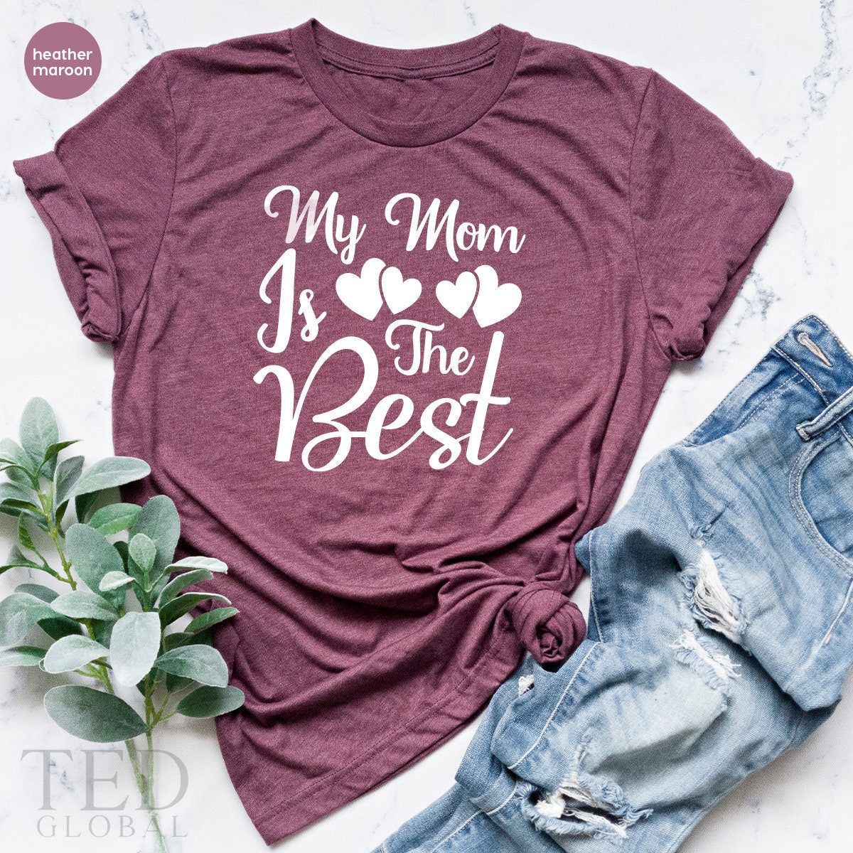 Best Mom TShirt, Mama T Shirt, Mommy T-Shirt, Cute Mom Shirt, Mothers Day Tee, Gift For Mama, My Mom IS The Best Shirts, Mama Birthday Gift - Fastdeliverytees.com