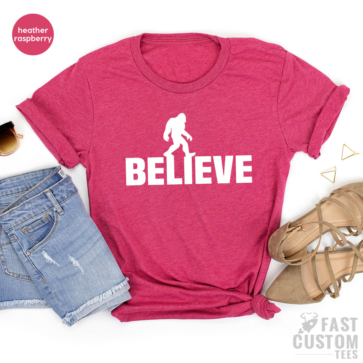 Believe Bigfoot Shirt, Sasquatch TShirt, Funny Sasquatch Shirt, Bigfoot Search Team Shirt, Sasquatching Shirt, Bigfoot Camping Shirt - Fastdeliverytees.com