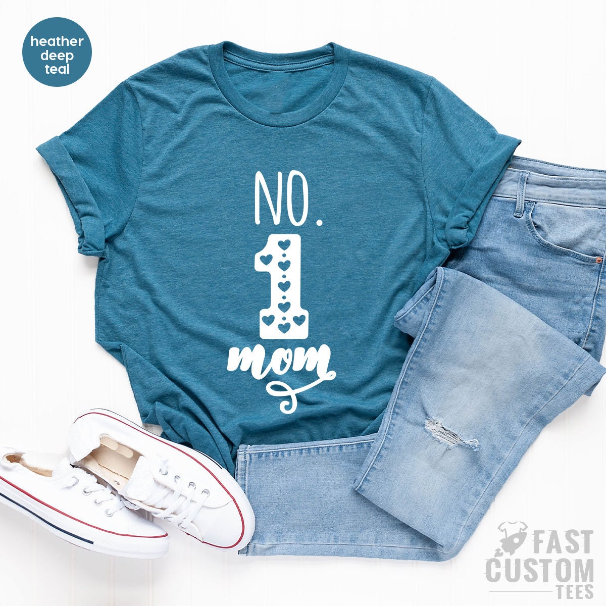 Funny Mom Shirt, Number 1 Shirt, Favorite Mom TShirt, Best Mom T Shirt, Cute Mom Shirts, Shirt For Mom, Mum TShirt, Gift For Mom, Mama Gifts - Fastdeliverytees.com