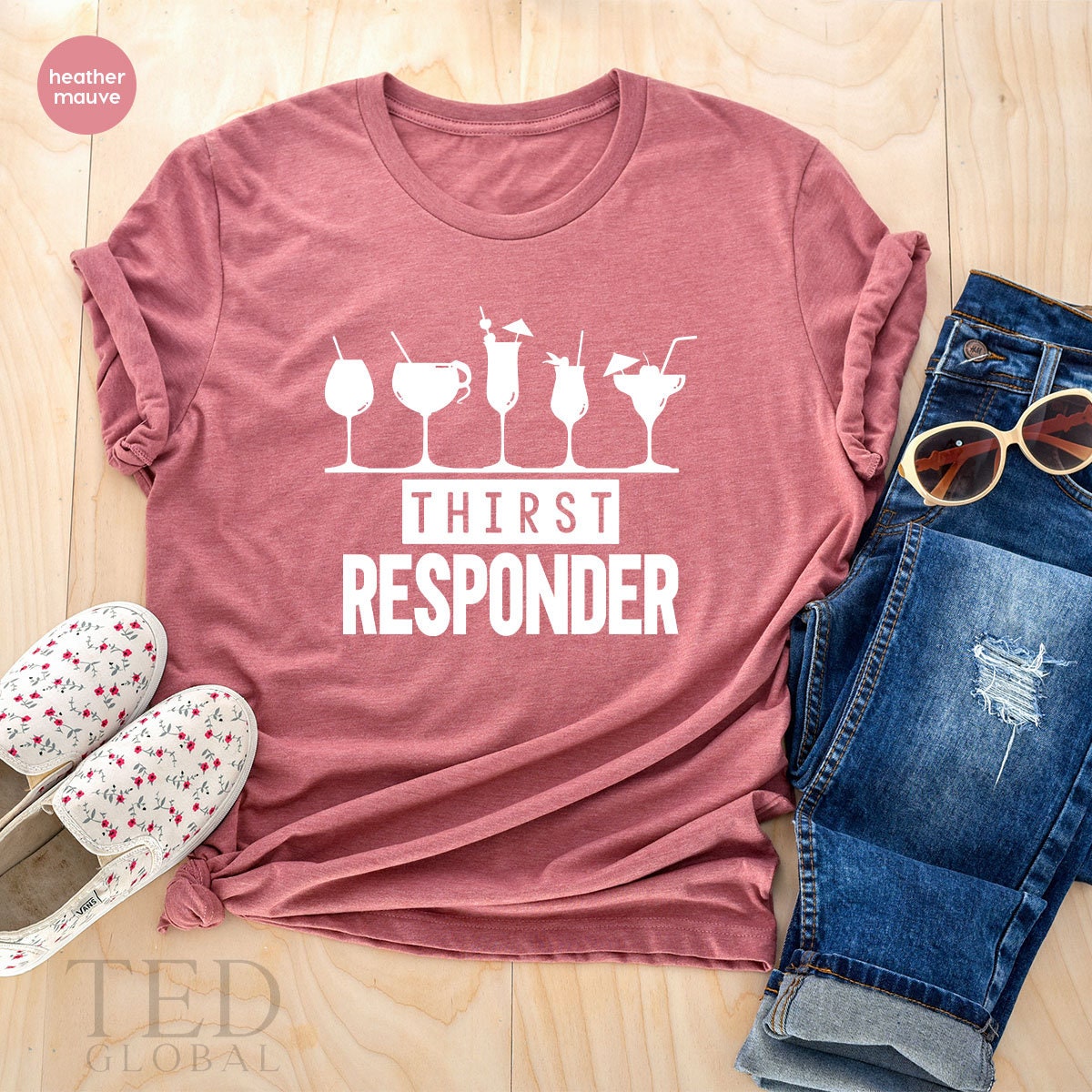 Funny Bartender TShirt, Bartending T Shirt, Mixologist Shirt, Thirst Responder Shirt, Barmen Tee, Barmaid Gift, Bar Men Gift, Barista TShirt - Fastdeliverytees.com