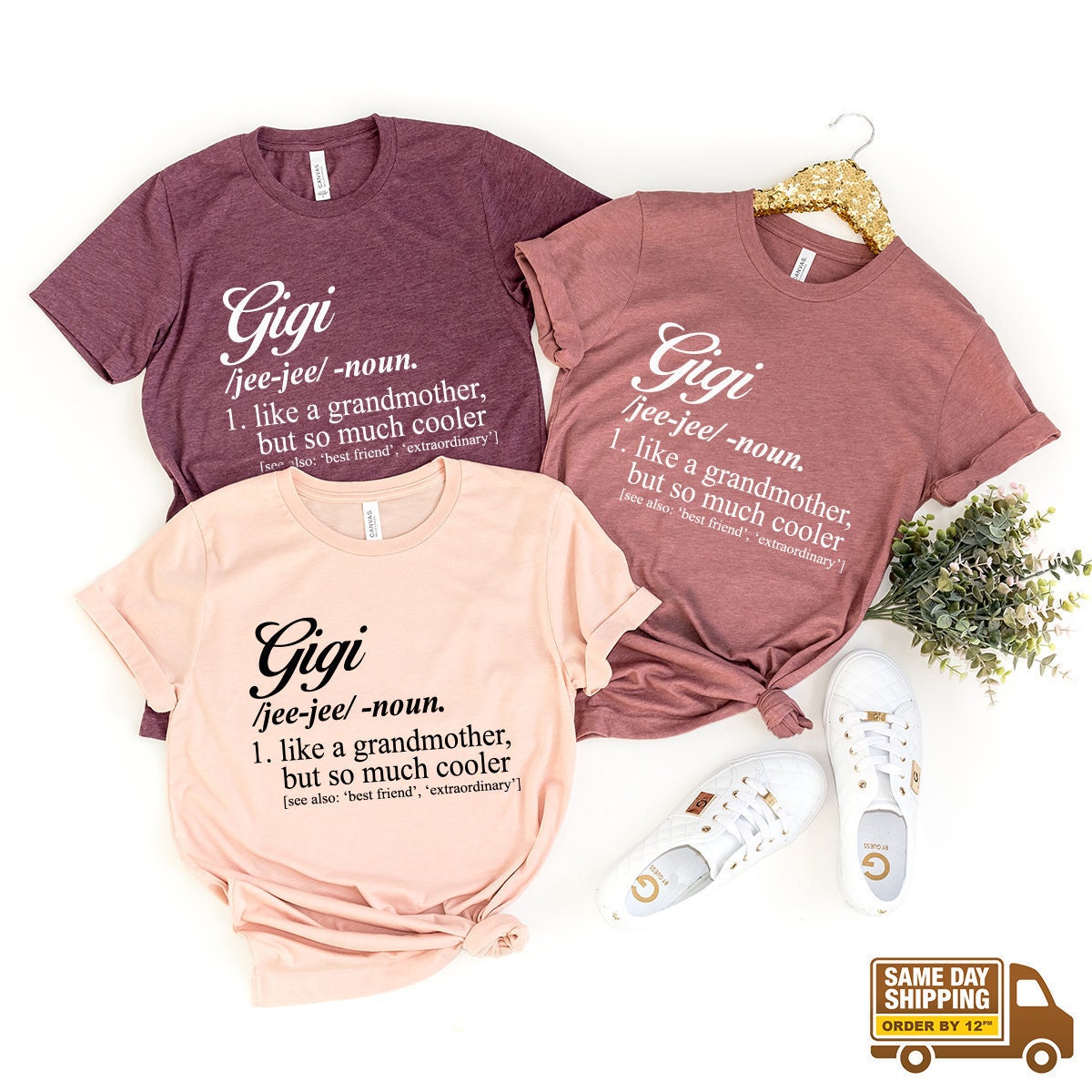 Gigi Definition Shirt, Gift For Grandma, Gigi T-Shirt, Grandma Shirt, Cool Nana Shirt, Grandma Gift, Mother's Day Gift, Grandmother Shirt - Fastdeliverytees.com