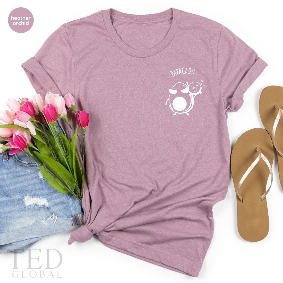 Funny Papacado Shirt, New Dad T Shirt, Pregnancy Announcement To Husband Shirt, Dad To Be Shirt, Fathers Day Gift, Daddy Gift, Avocado Tee - Fastdeliverytees.com