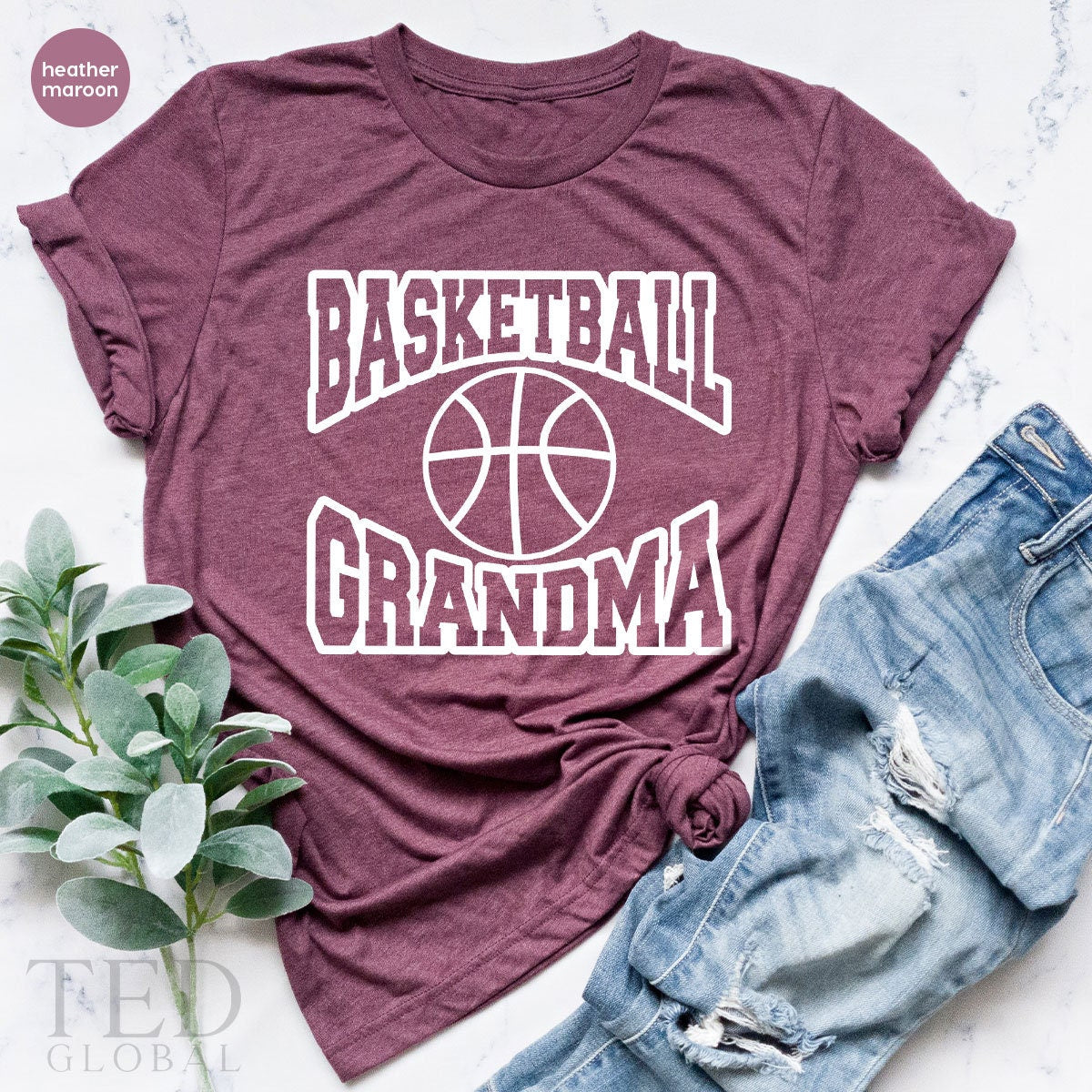 Basketball Grandma Shirt, Sports Grandmother TShirt, Basketball Mom Shirt, Gift For Grandma, Mothers Day  Nana T Shirt, Senior Citizen Tee - Fastdeliverytees.com