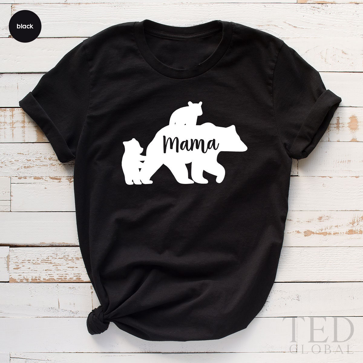 Bear Mama T Shirt, Cute Bear TShirt, Mama Bear T-Shirt, Gift For Grandma, Mama Bear Tee, Mothers Day Tee, Shirts For Moms,  Funny Mom Shirt - Fastdeliverytees.com