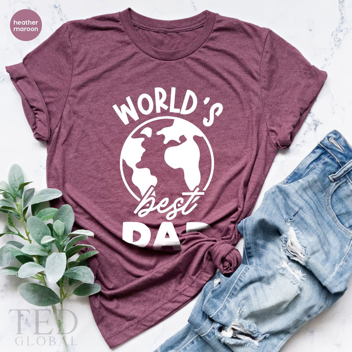 Worlds Best Dad Shirt, Best Dad Shirt, Fathers Day T Shirt, Cool Father Shirt, Super Father Shirt, Funny Daddy TShirt, Gift For Father - Fastdeliverytees.com